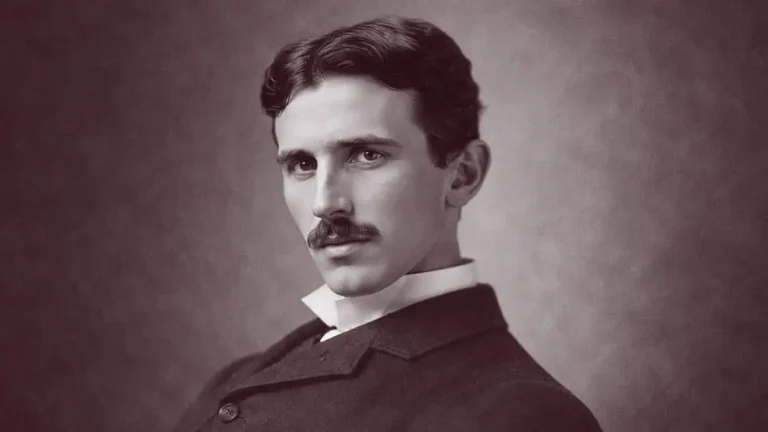 Nikola Tesla Biography portrait showing the famous electrical inventor
