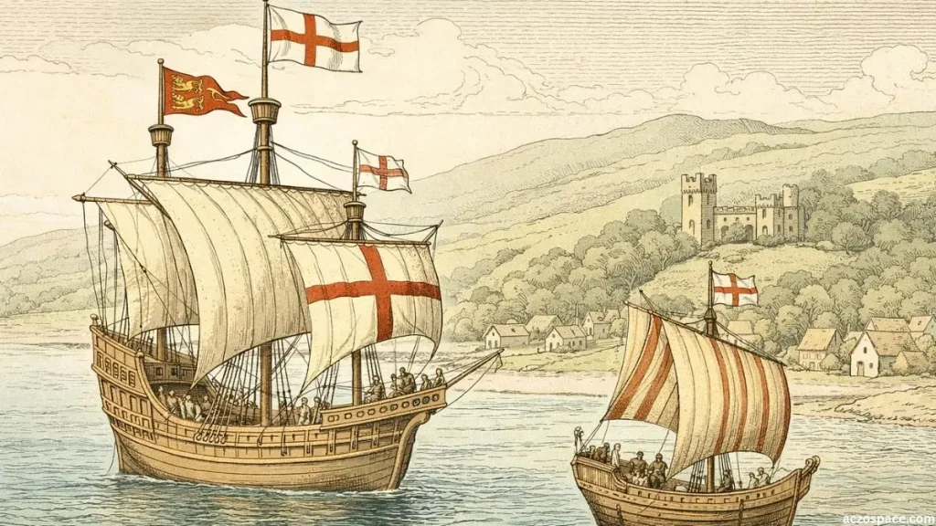 Royal Navy sailing ships during the age of naval expansion in the 16th century