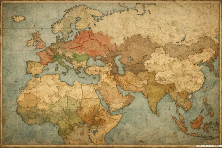 The global spread of World War I from 1914 to 1918