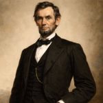 Portrait of Abraham Lincoln, the 16th President of the United States