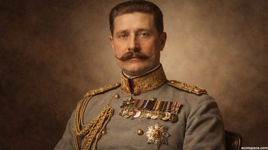 AI-generated historical portrait illustration of Archduke Franz Ferdinand of Austria-Hungary