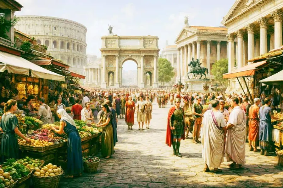 daily life during Roman Empire explained simply