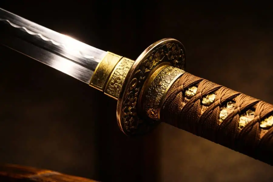 traditional katana sword symbolizing Japanese Samurai history and legacy