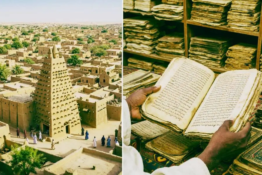 Ancient manuscripts from Timbuktu City of Knowledge showcasing African scholarship
