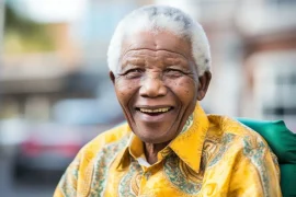 Nelson Mandela, global symbol of freedom and reconciliation.