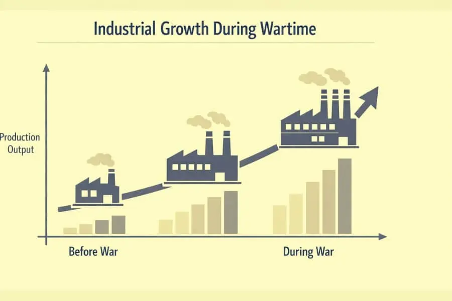 hidden truths about world wars economic impact wartime industries
