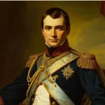 Napoleon Bonaparte portrait as Emperor of France
