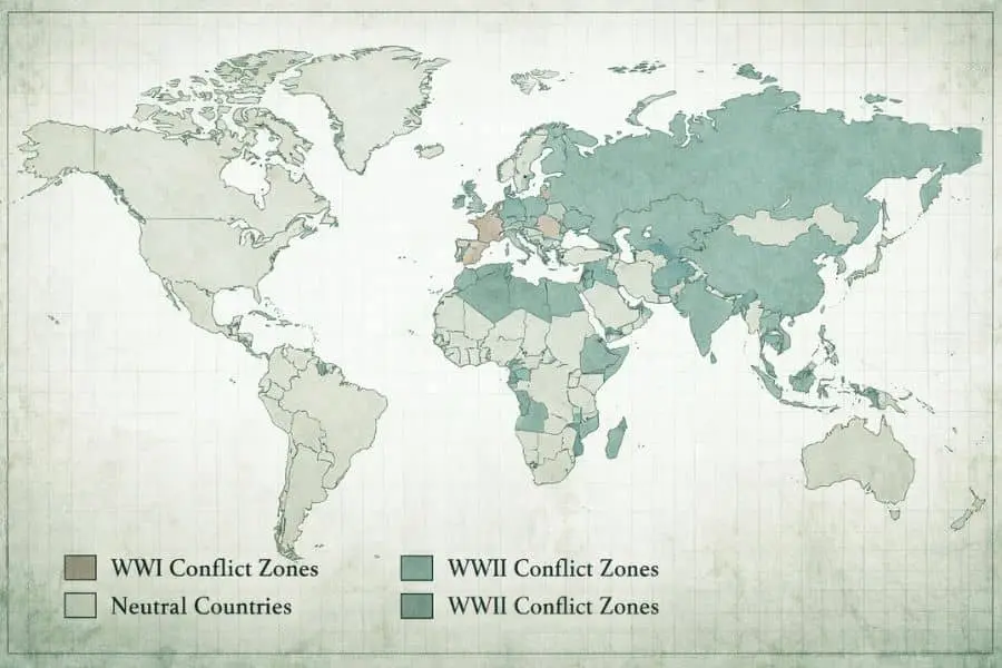 world wars global impact turning point in world history