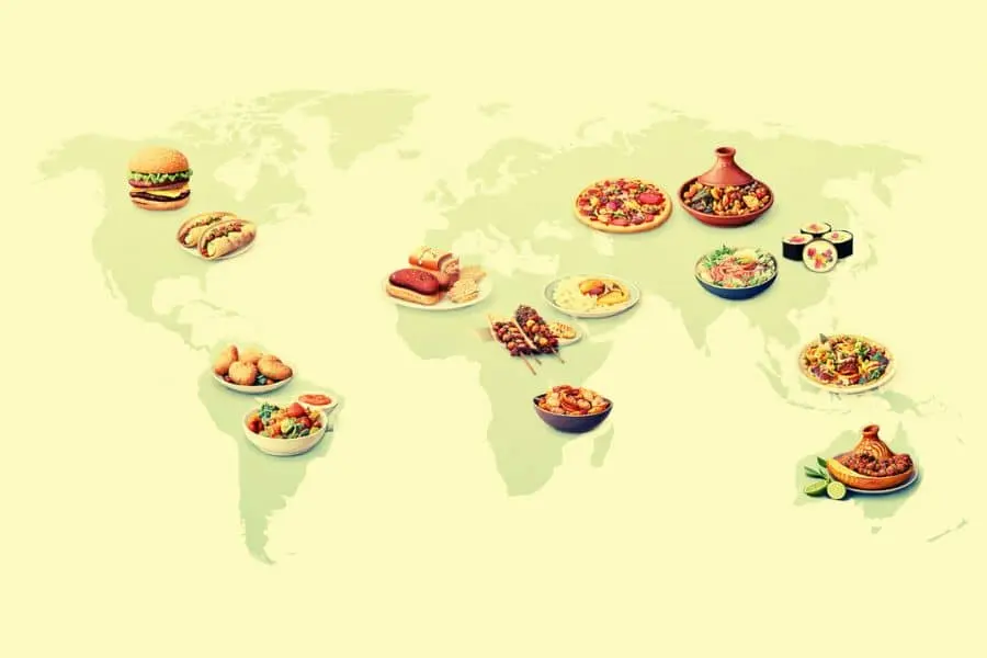how food reflects cultural history across different regions of the world