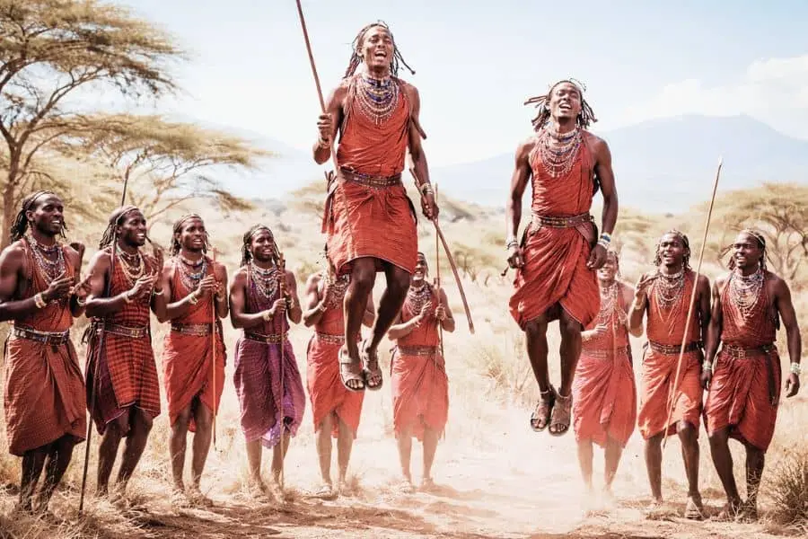 Maasai tribe jumping dance Kenya traditions that still exist today worldwide